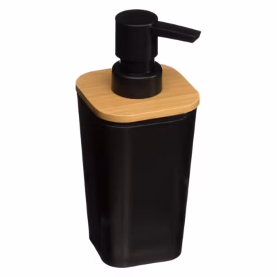 Distributeur à savon 200ml Noir Naturéo – 5Five