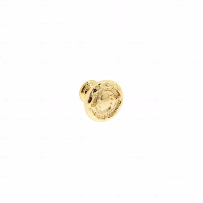 Boutons pour meubles en zamac Diamètre 25 plaqué or