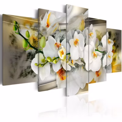 Tableau Fleurs Bouquet de l&rsquo;innocence 100×50 cm