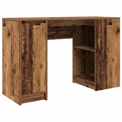 Bureau vieux bois 120x42x76 cm bois d&rsquo;ingénierie vidaXL