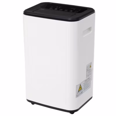 Déshumidificateur 25 L/jour pour 26 m², 3-en-1, séchage du linge, réservoir 6 L, minuterie 24 h, écran LED