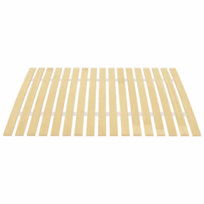 Lit simple, Lit adulte, Latte de rechange pour sommier avec 17 lattes 100 x 200 cm