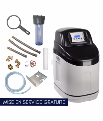 Adoucisseur Apic MELITE 12.5L avec Accessoires + Mise en Service Gratuite
