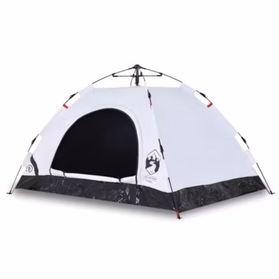 Tente de camping 4 personnes tissu occultant libération rapide vidaXL