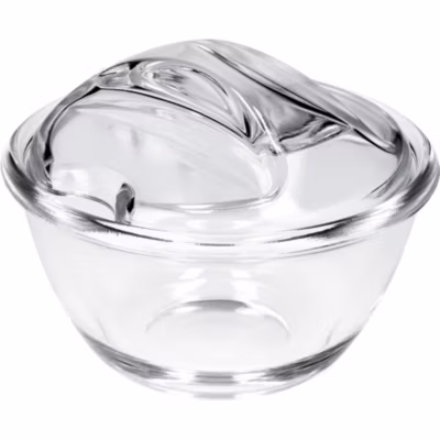 KADAX Sucrier Sucrier avec Couvercle, Récipient à Sucre en Verre, élégant
