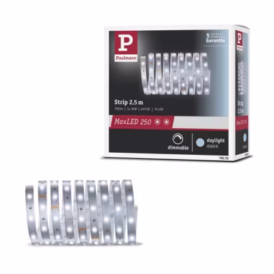 MaxLED 250 Strip LED Extension 2,5m 6500K 10W 300lm/m 6500K