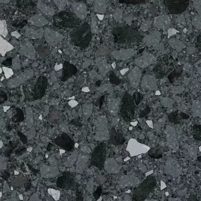 Carrelage sol extérieur antidérapant effet terrazzo 80×80 cm MONACO R NEGRO ANTIDESLIZANTE