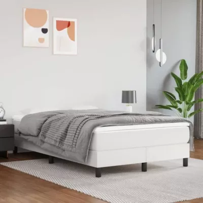 347763 vidaXL Matelas de lit à ressorts ensachés Blanc 120x200x20 cm.
