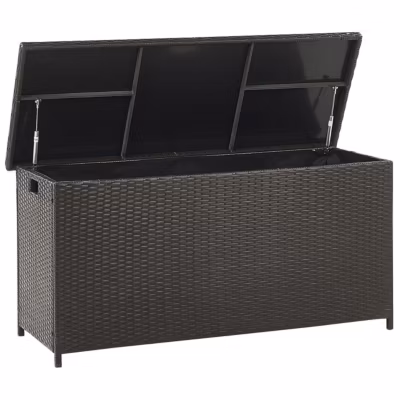 Coffre de rangement MODENA 126 cm 46 cm Marron