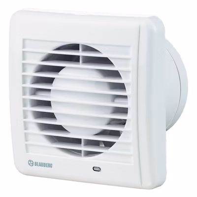 Aérateur extracteur d&rsquo;air intermittent silencieux basse conso BLAUBERG Aero Still 100 mm – Commande Détection présence + minuterie