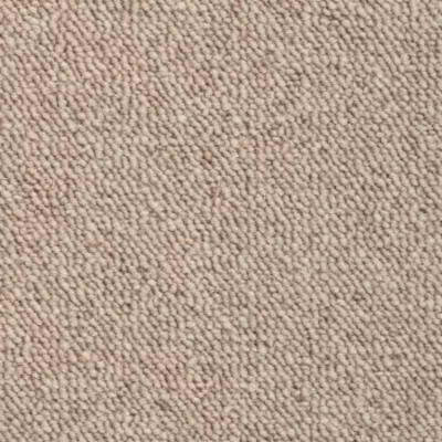 Moquette pure laine vierge bouclée – Mallow – Beige – Echantillon 15 x 20 cm