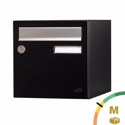 Boite aux lettres Allure 1 porte noir 9005M