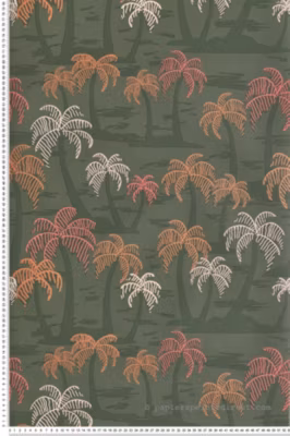 Papier peint vinyle sur intissé Jungle L.10.05 x l.0.53 m.  – Réf. LTC-51200904