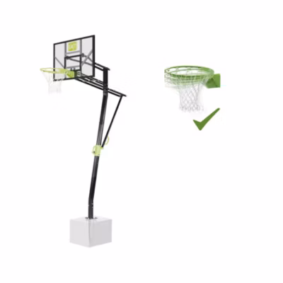 Panneau de basket EXIT Galaxy pour fixation au sol et cercle dunk