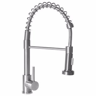 Robinet de cuisine à ressort MAIHUE Argenté