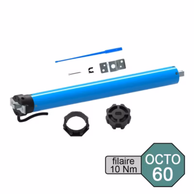 Moteur filaire 45 mm pour volet roulant 20 kg – 10 Nm