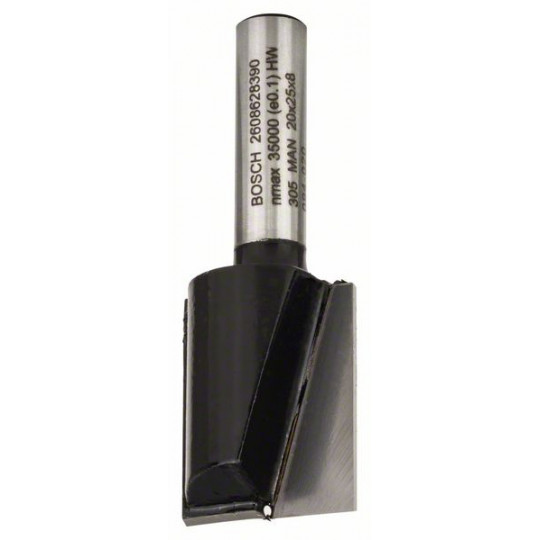 Fraise à rainurer droit 8 mmD1 20mm L 25mm,G 56mm 2608628390