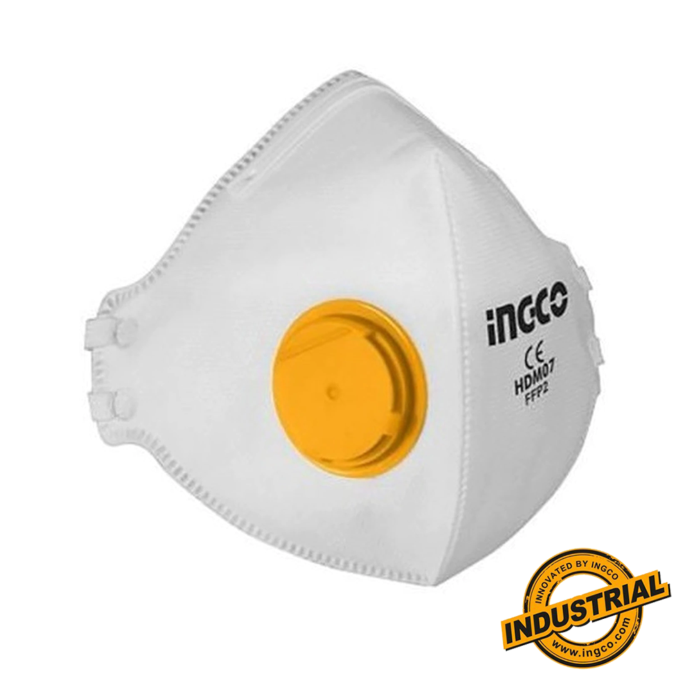 MASQUE FFP2 ANTI-POUSSIÈRE AVEC VALVE
