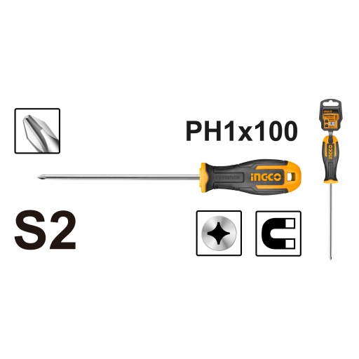 Tournevis Phillips PH2 D: 5mm L:100