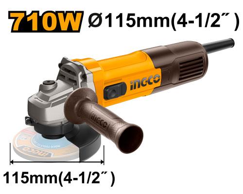 INGCO MEULEUSE 115MM 710W AG7118