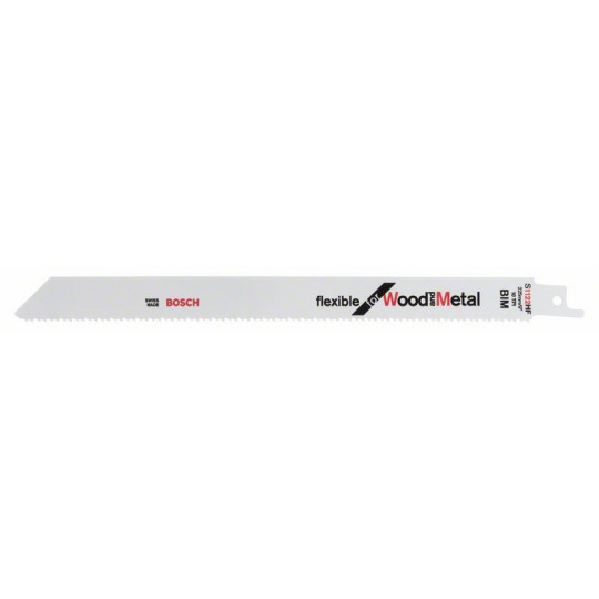 JEU 5 LAMES SCIE SABRE S1122 HF-Flex Wood & Metal 2608656021