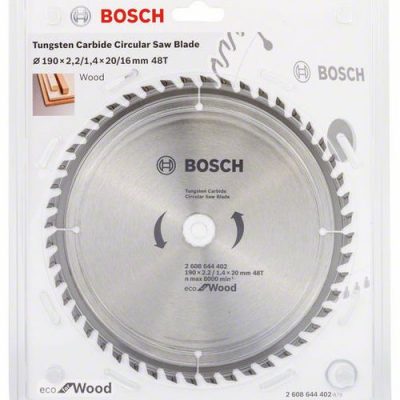 LAME CIRCUL 190×2.2/1.4×20 48T Eco  Wood 2608644402