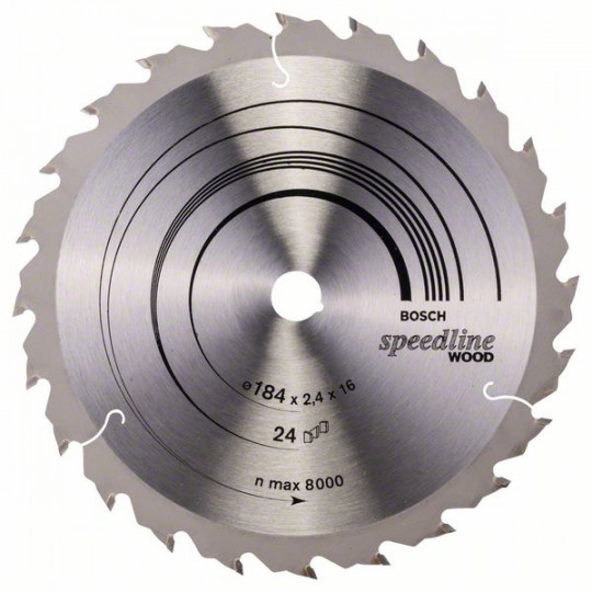 LAME CIRCUL SPEEDLINE 184X16X2,4 24D 2608640795