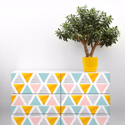 Sticker meuble scandinave oberk 40 x 60 cm