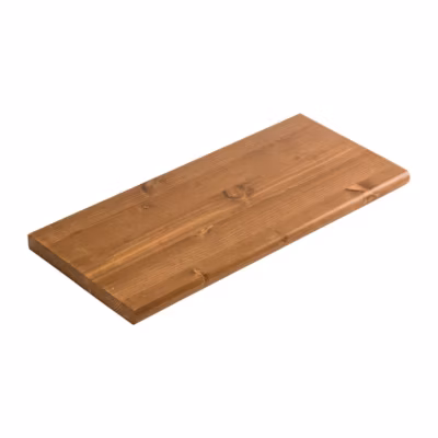 Etagère en bois Mercurio peinte en noyer 2,4x24x56 – Style et solidité