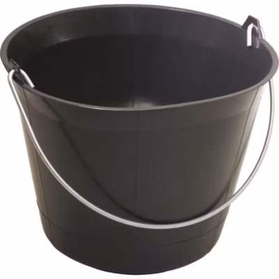 KS Tools – 140.0036 – Seau de maçon plastique noir – 11 L