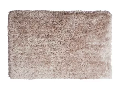 Tapis shaggy à poils longs -200 x 290 cm – Taupe – ARDELA