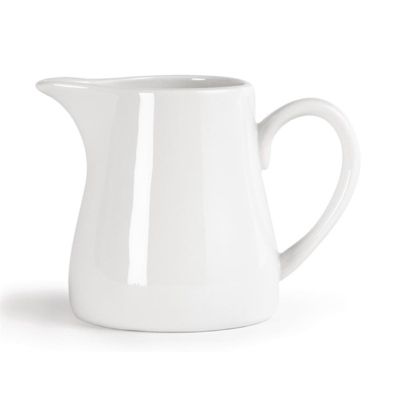 Pots à lait blancs Olympia 305 ml – Boite de 6 pièces