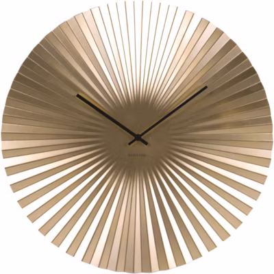 Horloge en métal Sensu XL Or – 50 x 2 Type: Horloge et pendule