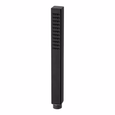 UDEN Pommeau de douche carré 1 jet en métal noir – THERMADOR – DC066NE