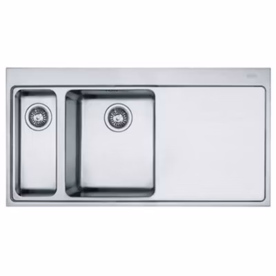 Évier – Franke – MMX 261 – Acier inoxydable – 2 bols – 340 x 400 mm