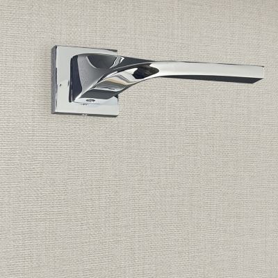 Poignée de porte design finition aspect chrome brillant Angela – KATCHMEE