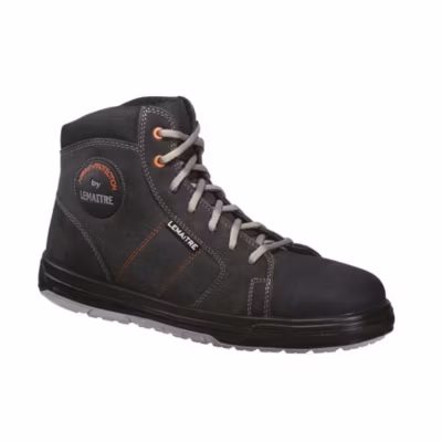 Baskets de sécurité hautes SAXO S3 SRC noir P45 – LEMAITRE SECURITE – SAXOS30NR45