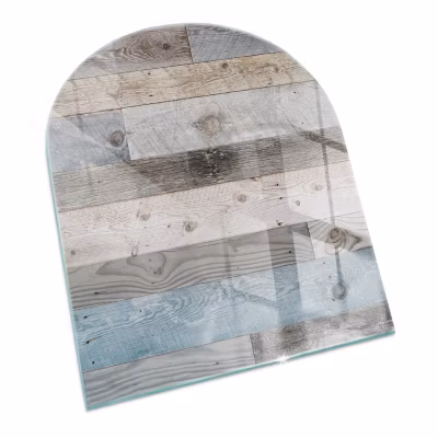 Plaque de protection Tulup 80×70 cm Des planches de différentes nuances 1 pc