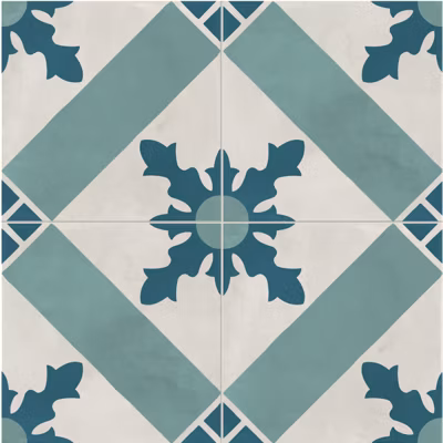 Carrelage sol / mur effet ciment vieilli 20×20 cm TERRA ART CARDINALE O.C