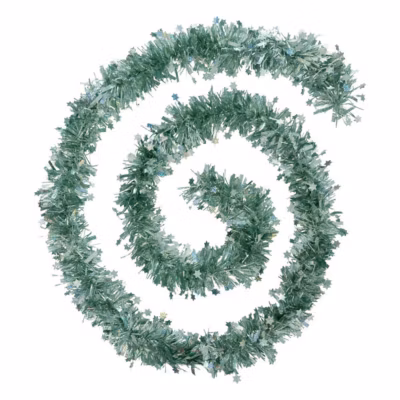 Guirlande de Noël étoile 100x6x2m vert amande – Atmosphera