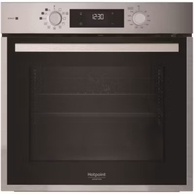 Four  encastrable – Pyrolyse hydrolyse – Chaleur pulsée – HOTPOINT – HAO854PSX – Inox – 71 L – A++