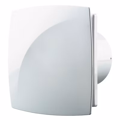 Aérateur extracteur d&rsquo;air intermittent silencieux basse conso BLAUBERG Moon 125 mm – Commande Interrupteur avec minuterie