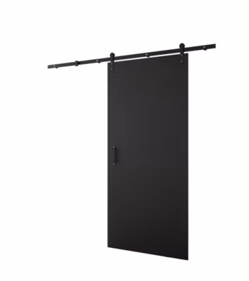 Portes coulissantes Loftiko I 90×204 (Noir)