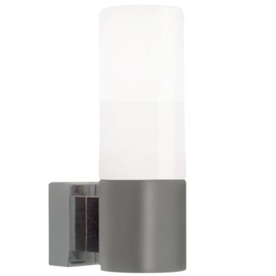 Applique murale TANGENS Single Verrerie Acier Brossé, H.18.4 – IP44 – E14 /Nordlux Intérieur