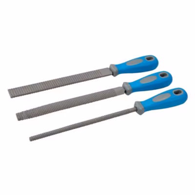 Râpes à Bois 200 mm – Lot de 3 – Outils Pratiques pour Finition et Ébénisterie – Silverline