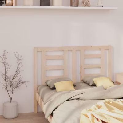 vidaXL Tête de lit 146x4x100 cm Bois massif de pin 818820