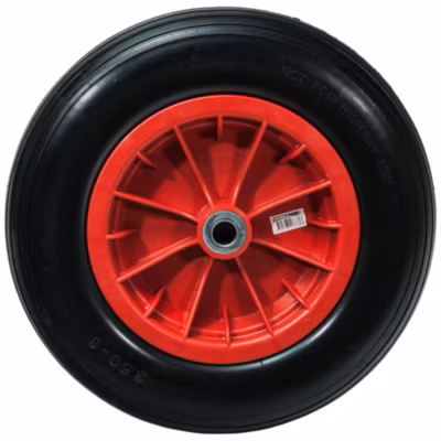 Roue increvable 14 » 360×85 mm axe central WERKAPRO