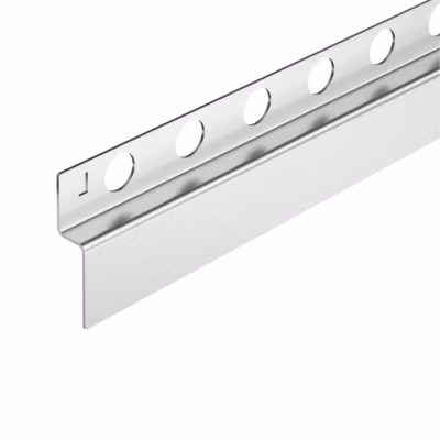 Balneo Profil de pente mural gauche pour receveur de douche 170 cm argent en acier inoxydable