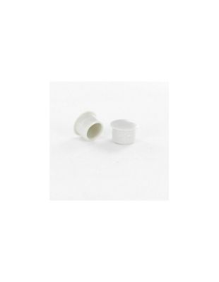 Bouchon Diamètre du corps 10 Diamètre de tête: 13 Longueur sous tête 6.7 Nylon RAL9010 blanc pur – 1 pièce