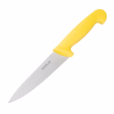 Couteau de Cuisinier Professionnel Jaune 160 mm – Hygiplas